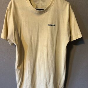 Patagonia Men's Yellow T-Shirt